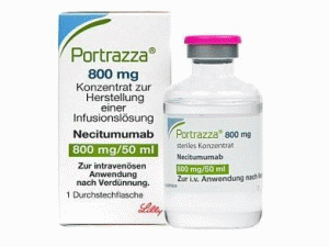 耐昔妥珠单抗，耐昔妥珠单抗重组点滴静注液Necitumumab （Portrazza Injection 800mg/50ml）