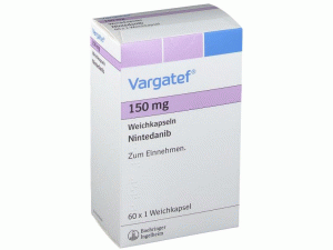 尼达尼布，尼达尼布软胶囊nintedanib（Vargatef 100mg Weichkapseln）