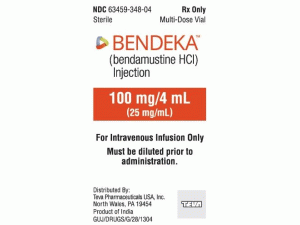 盐酸苯达莫司汀Levact 100mg/60ml infusion(Bendamustine HCL)