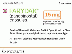 帕比司他Farydak(panobinostat，LBH589)capsules