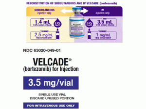 万珂冻干粉注射剂BORTEZOMIB(VELCADE 3.5MG 10ML SDV PWD)