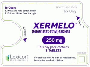 端三环乙基Telotristat Ethyl(Xermelo Tablets 250mg)说明书