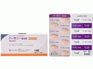 雷迪帕韦/索非布韦配合錠(HARVONI Combination Tablets)说明书