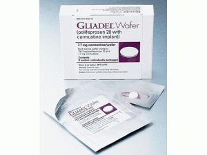 卡莫司汀植入膜剂Gliadel waffr 7.7mg Implant