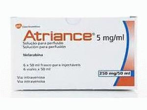 奈拉滨注射液Atriance Inf 250mg/50ml(Nelarabinum)