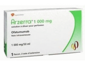 奥法木单抗注射剂ARZERRA 20MG/ML 50ML SDV PF(OFATUMUMAB)