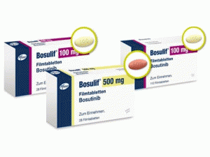 博舒替尼薄膜片BOSULIF 100mg Filmtabletten(Bosutinib)