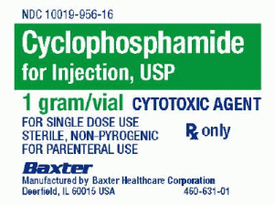 环磷酰胺粉末注射剂(Cyclophosphamide 500mg vial)