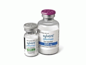 司妥昔单抗冻干粉注射剂Siltuximab(Sylvant 100mg Infusion)