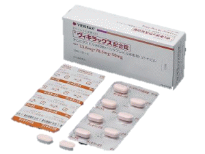 利托那韦配合錠(VIEKIRAX COMBINATION TABLETS)说明书