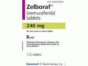 威罗菲尼片vemurafenib(Zelboraf 240mg Tablet)