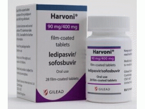 二联复方sofosbuvir/ledipasvir filmcoated tablets(Harvoni)说明书