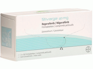 瑞戈非尼薄膜片regorafenib(STIVARGA 40mg Tablets)