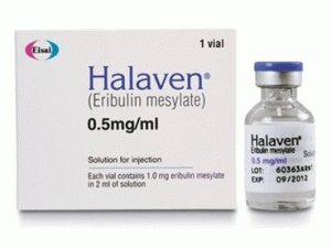 甲磺酸艾瑞布林注射剂Halaven 2ml/10mg(eribulin mesylate)