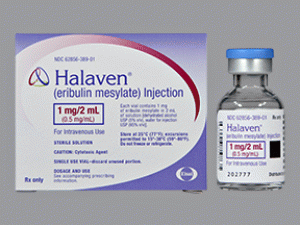 甲磺酸艾瑞布林注射剂Halaven 0.5mg/ml 2ml (eribulin mesylate)