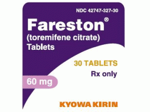 托瑞米芬柠檬片Fareston Tablets 60mg(toremifene citrate)