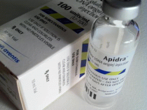 谷赖胰岛素注射液Insulin Glulisine(Apidra 100E/ml Durchstechflasche 5X10ml)