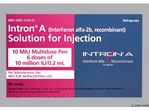 干扰素α-2b冻干粉注射剂(Intron A kit 50mIU)说明书