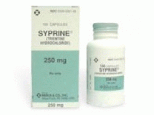 盐酸曲恩汀胶囊Syprine 250mg Capsule(Trientine )说明书