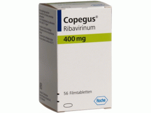 利巴韦林薄膜片Copegus Filmtabletten 400mg(Ribavirin)说明书