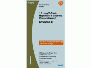 重组(酵母)乙型肝炎疫苗注射器(Engerix-B syringes 10mcg)说明书