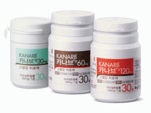 非马沙坦钾片/fimasartan카나브정(Kanarb Tab 30mg)