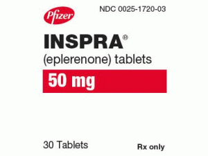 依普利酮片eplerenone(Inspra tablets 30×50mg)