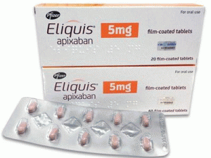 阿哌沙班薄膜衣片(Eliquis 5mg film-coated tablets)