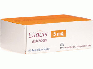 阿哌沙班片Apixaban (Eliquis Filmtabletten 5mg)