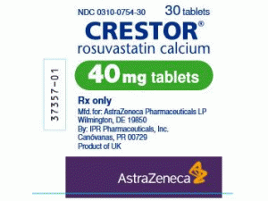 瑞舒伐他汀钙片(osuvastatin calcium)-瑞舒伐他汀钙片说明书-Crestor Tablets 40mg