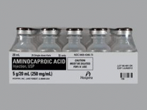 氨基己酸_Aminocaproic_氨基己酸注射剂说明书