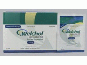 盐酸考来维仑口服混悬-盐酸考来维仑说明书-Welchol Oral Suspension 3.75g