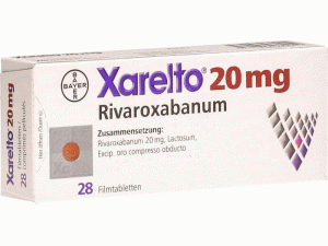 利伐沙班薄膜衣片（rivaroxaban）-利伐沙班薄膜衣片说明书-Xarelto Filmtabletten 20mgX28ST