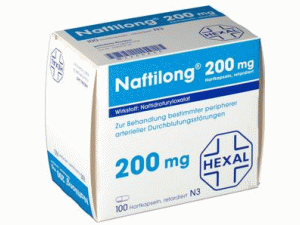 萘呋胺酯缓释胶囊（Naftilong）-萘呋胺酯说明书-200mg Retardkapseln 100 Stück